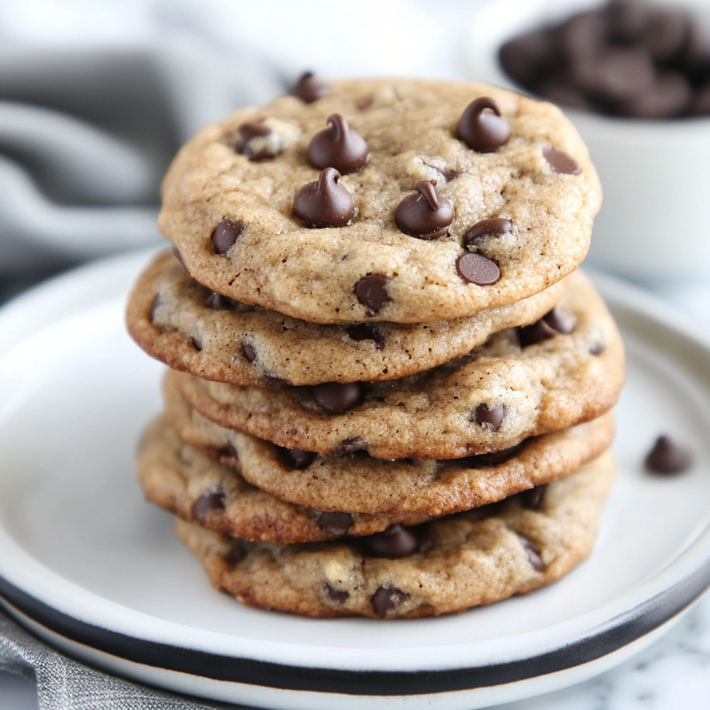 Banana chocolate chip cookies