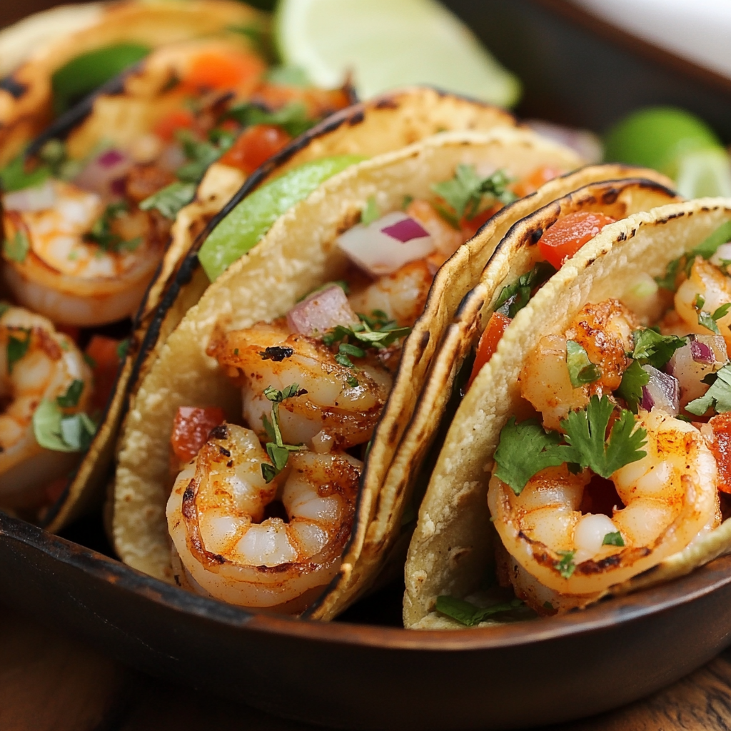 Bobby Flay Shrimp Tacos